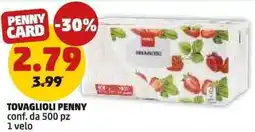 PENNY Tovaglioli PENNY offerta