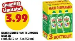 PENNY Detergente piatti limone NELSEN offerta