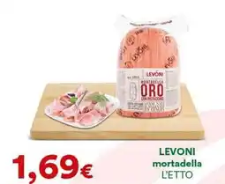Supermercati Pasquale Prisco LEVONI mortadella offerta