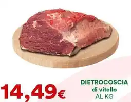 Supermercati Pasquale Prisco DIETROCOSCIA di vitello offerta