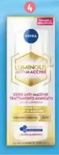 IperFamila NIVEA Cellular Luminous630 Siero Anti-Macchie Trattamento offerta