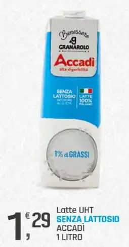 Supermercati Dok Latte uht senza lattosio accadì GRANAROLO offerta