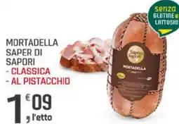 Supermercati Dok Mortadella SAPER DI SAPORI offerta