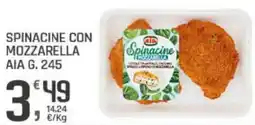 Supermercati Dok Spinacine con mozzarella AIA offerta