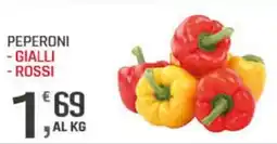 Supermercati Dok Peperoni - gialli - rossi offerta
