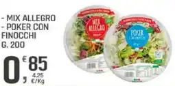 Supermercati Dok Mix allegro -poker con finocchi offerta