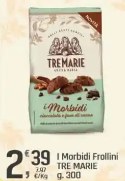 Supermercati Dok I Morbidi Frollini TRE MARIE offerta