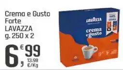 Supermercati Dok Crema e Gusto Forte LAVAZZA offerta