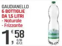 Supermercati Dok GAUDIANELLO Naturale - Frizzante offerta