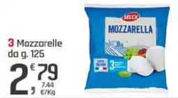 Supermercati Dok 3 Mozzarelle SELEX offerta