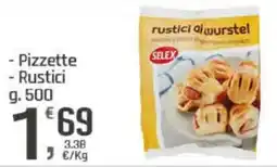 Supermercati Dok Pizzette - Rustici SELEX offerta