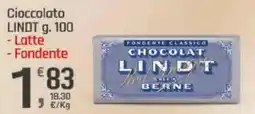 Supermercati Dok Cioccolato LINDT offerta