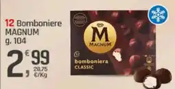 Supermercati Dok 12 Bomboniere MAGNUM offerta
