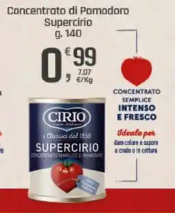 Supermercati Dok Concentrato di Pomodoro Supercirio CIRIO offerta