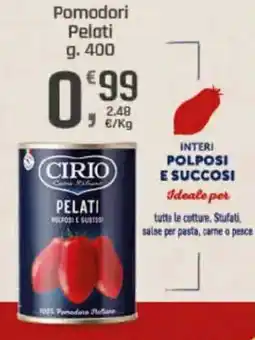 Supermercati Dok Pomodori Pelati CIRIO offerta