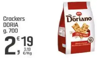 Supermercati Dok Crackers DORIA offerta