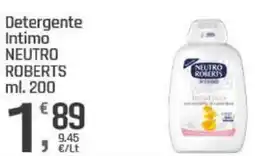 Supermercati Dok Detergente Intimo NEUTRO ROBERTS offerta