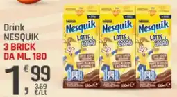 Supermercati Dok Drink nesquik NESLTE offerta