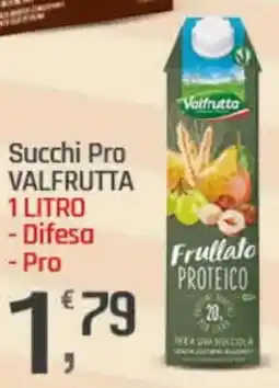 Supermercati Dok Succhi Pro VALFRUTTA offerta
