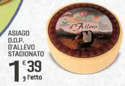 Supermercati Dok Asiago d.o.p. d'allevo stagionato offerta