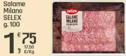 Supermercati Dok Salame Milano SELEX offerta