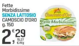 Supermercati Dok Fette morbidissime senza lattosio CAMOSCIO D'ORO offerta