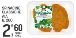 Supermercati Dok Spinacine classiche AIA offerta