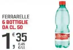 Supermercati Dok Ferrarelle 6 bottiglie offerta