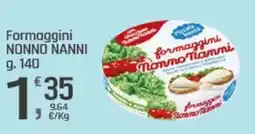 Supermercati Dok Formaggini NONNO NANNI offerta
