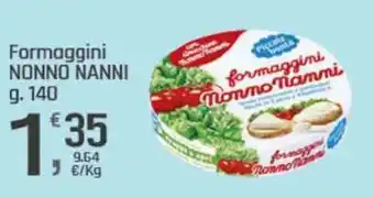 Supermercati Dok Formaggini NONNO NANNI offerta