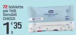 Supermercati Dok 72 Salviette per Pelli Sensibili CHICCO offerta