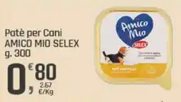Supermercati Dok Patè per Cani AMICO MIO SELEX offerta