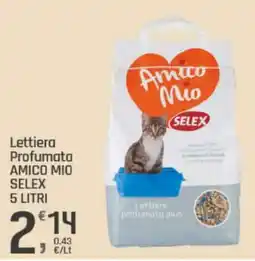 Supermercati Dok Lettiera profumata amico mio SELEX offerta