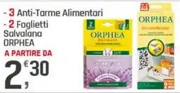Supermercati Dok 3 Anti-Tarme Alimentari- - 2 Foglietti Salvalana ORPHEA offerta