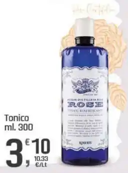 Supermercati Dok Tonico ACQUA ALLE ROSE offerta