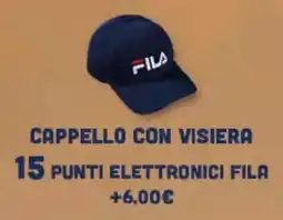 Supermercati Dok Cappello con visiera FILA offerta