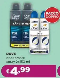La Saponeria DOVE deodorante spray offerta