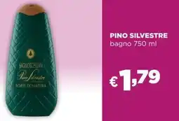 La Saponeria PINO SILVESTRE bagno offerta