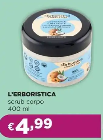 La Saponeria L'ERBORISTICA scrub corpo offerta