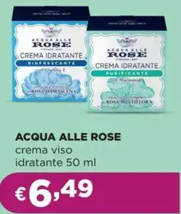 La Saponeria ACQUA ALLE ROSE crema viso idratante offerta