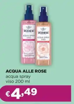 La Saponeria ACQUA ALLE ROSE acqua spray viso offerta