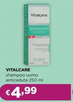 La Saponeria VITALCARE shampoo uomo anticaduta offerta