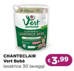 La Saponeria CHANTECLAIR Vert Bebè lavatrice offerta