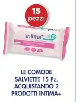 La Saponeria Le comode salviette 15 pz. acquistando 2 prodotti intima+ offerta