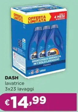 La Saponeria DASH lavatrice offerta