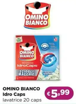 La Saponeria MUSCHIO BIANCO Idro Caps lavatrice 20 caps offerta