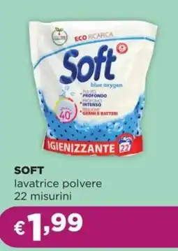 La Saponeria SOFT lavatrice polvere 22 misurini offerta