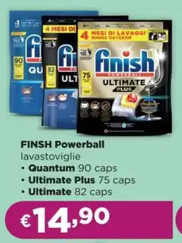 La Saponeria FINSH Powerball Quantum 90 caps-Ultimate Plus 75 caps-Ultimate 82 caps offerta