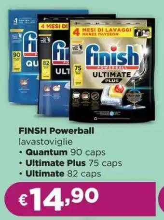 La Saponeria FINSH Powerball Quantum 90 caps-Ultimate Plus 75 caps-Ultimate 82 caps offerta