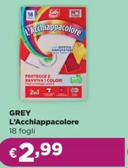 La Saponeria GREY L'Acchiappacolore 18 fogli offerta